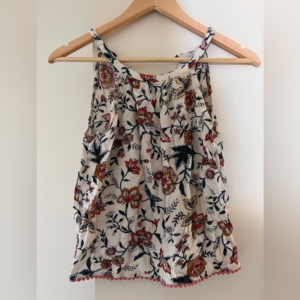 Old Navy floral tank top size 14 (Kids)